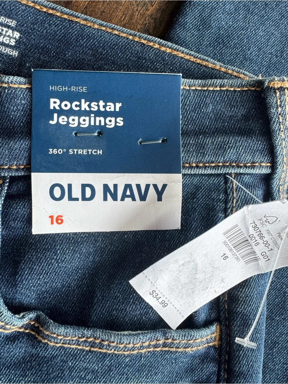 Old Navy High Rise Rockstar Jeggings